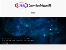 Tablet Screenshot of ctel.com.my